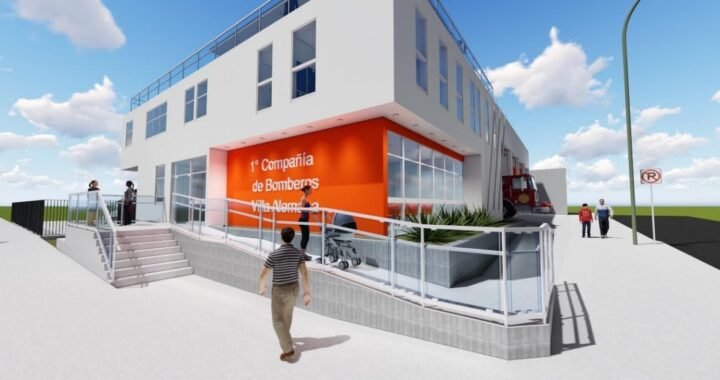 Inician las Obras de Reposición del Cuartel de la Primera Compañía de Bomberos de Villa Alemana