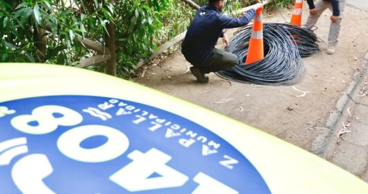 Funcionarios de Zapallar capturan in fraganti a ladrones de cables de fibra óptica